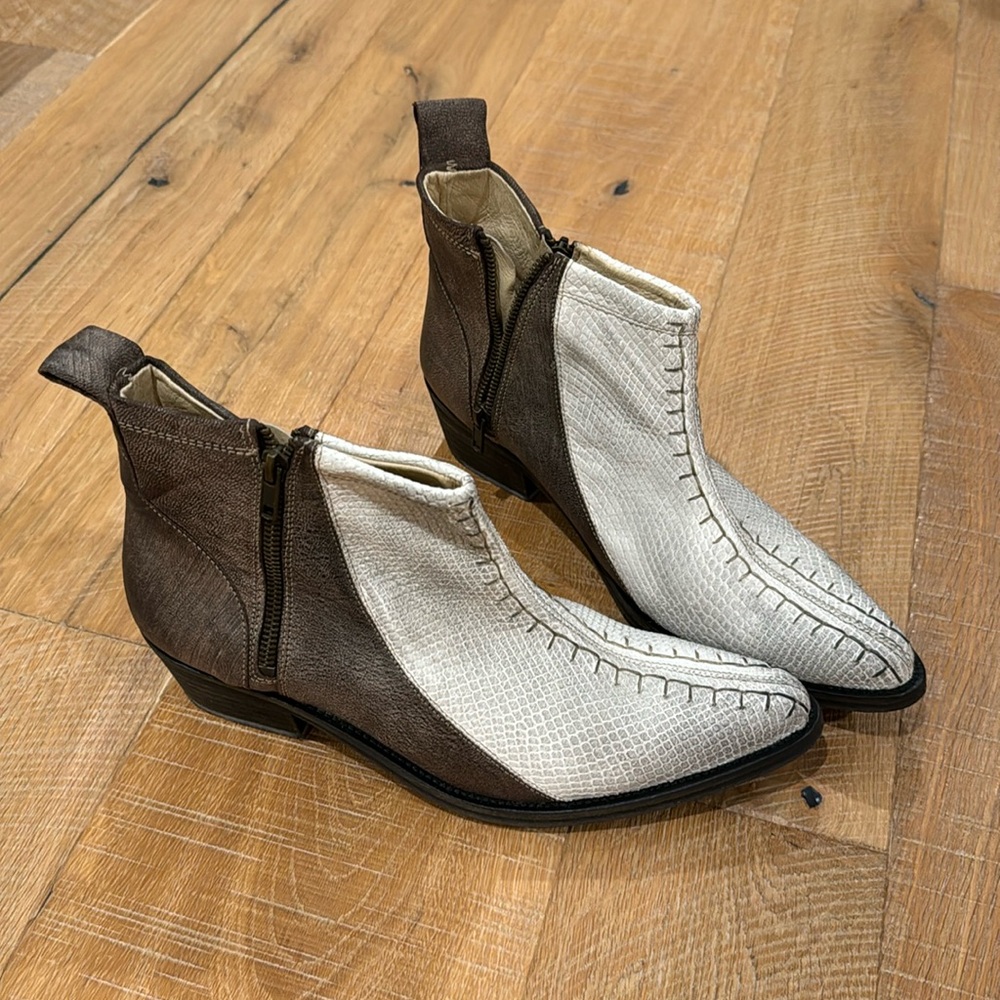 Free People flying ranch booties